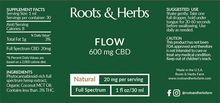 Load image into Gallery viewer, Flow 600mg CBD