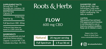 Load image into Gallery viewer, Flow 600mg CBD
